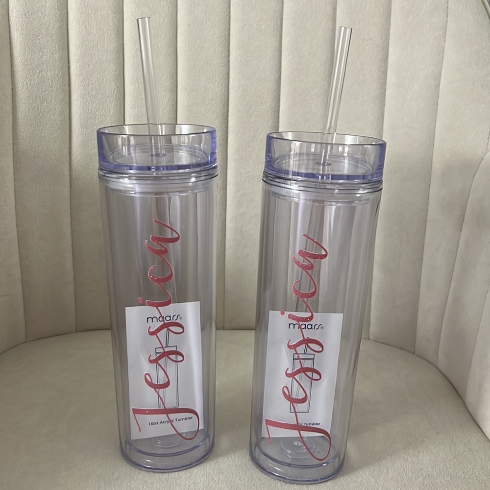 Maars 16oz Clear Acrylic Tumbler